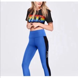 Pink VS T-shirt with bling and matching leggings